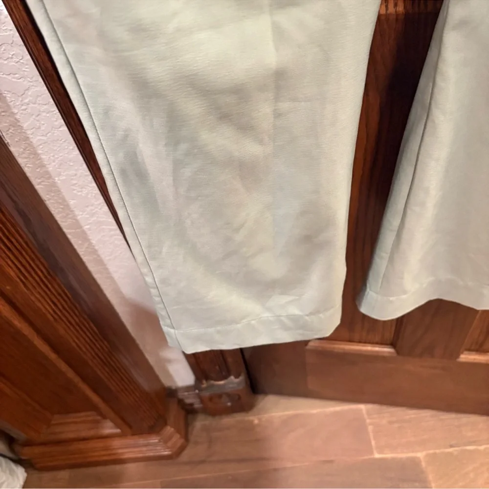 Steve Madden $119 Alena Jumpsuit Misty Jade High Rise Straight Leg Cargo Small - Picture 10 of 12